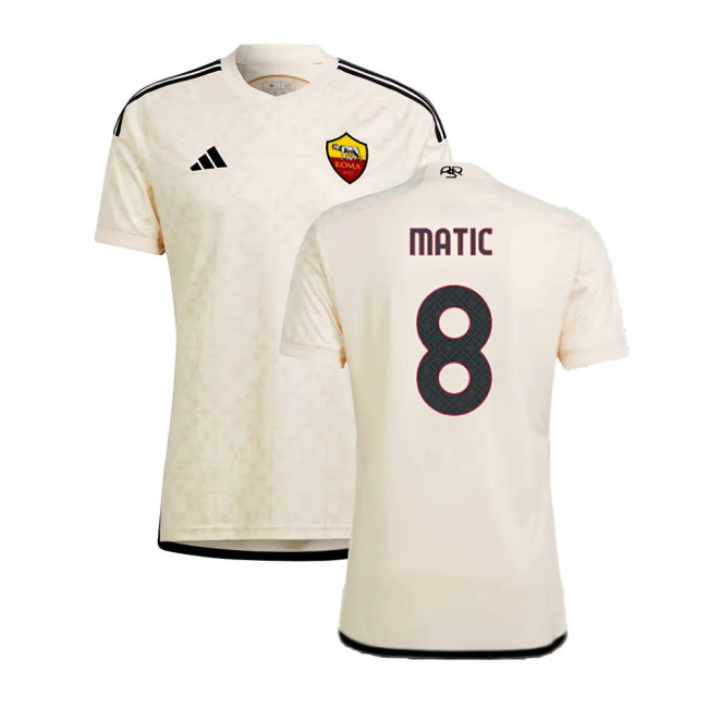 2023-2024 Roma Away Shirt (MATIC 8)-SoccerKits Hub | Buy Soccer Jerseys Online